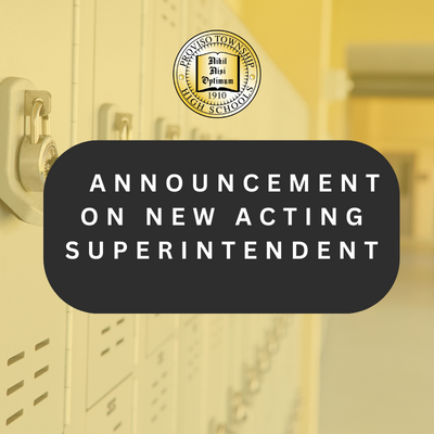  New Superintendent Announcement